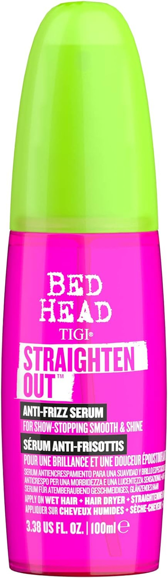 Bed Head by TIGI - Straighten Out Anti Frizz Hair Serum - For Smooth Shiny Hair - 100 ml (Pack of 2) Bed Head by TIGI - Straighten Out Anti Frizz Hair Serum - For Smooth Shiny Hair - 100 ml (Pack of 2)