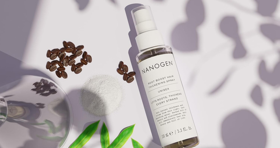 Nanogen Root Boost Hair Thickening Spray 100ml - Light and nourishing to give instant life to your hair Nanogen Root Boost Hair Thickening Spray 100ml - Light and nourishing to give instant life to your hair