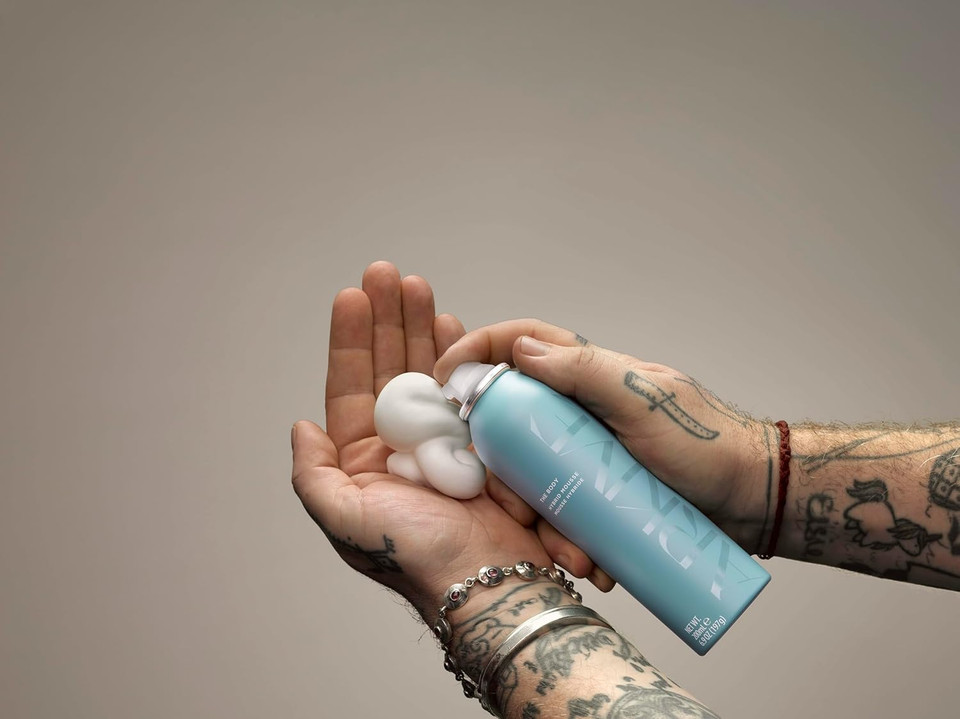 ARKIVE The Body Hybrid Mousse 200ml - Hair Mousse for Curly Hair - Volume Mousse - Hair Mousses for Volume Fine Hair - Styling Thickening Mousse Hair Products