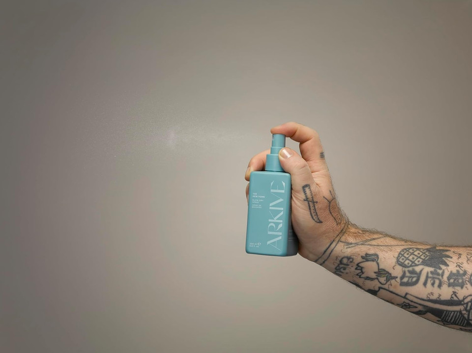 ARKIVE New Form Blow Dry Shine Spray - Vegan Hold & Thicken Spray for All Hair Types - 200ml