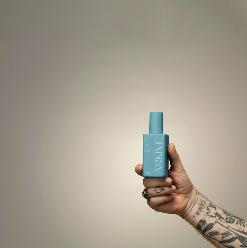 ARKIVE New Form Blow Dry Shine Spray - Vegan Hold & Thicken Spray for All Hair Types - 200ml