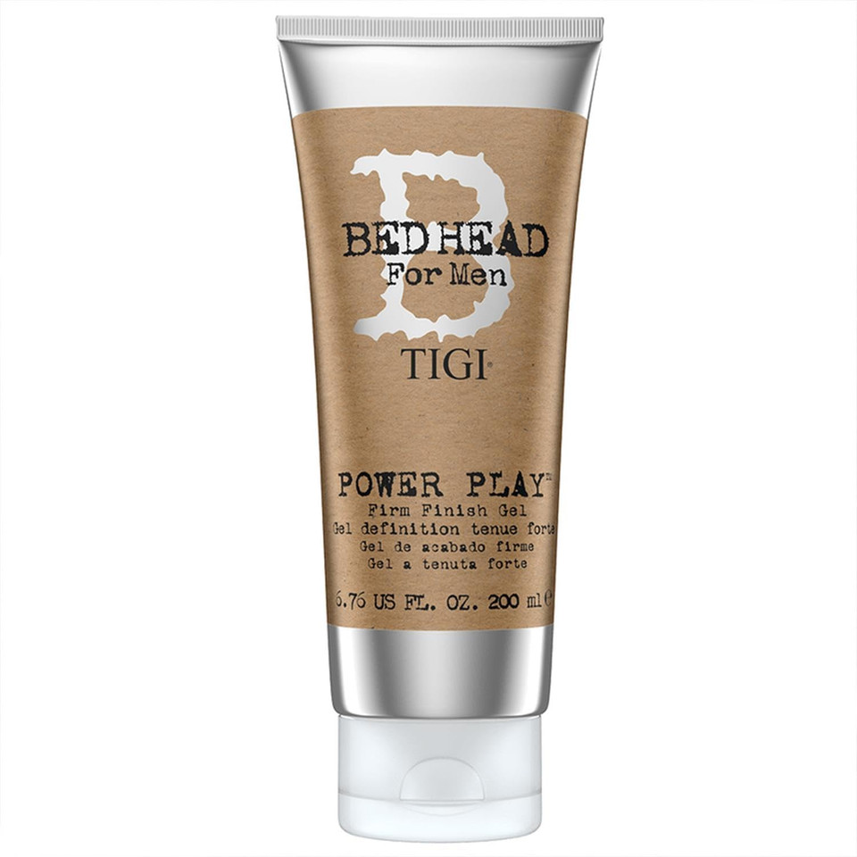 Bed Head for Men by TIGI - Power Play Mens Hair Gel - Strong Hold - Hair Styling - 200 ml (Pack of 2)