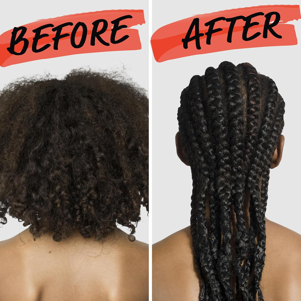 EBIN NEW YORK Braid Formula Conditioning Gel, Medium Hold, 11oz | Great for Braiding, Twisting, Edges, No Residue, No Flaking, Strong Hold, High Shine, Smoothing with Clean & Aloe Vera Scent