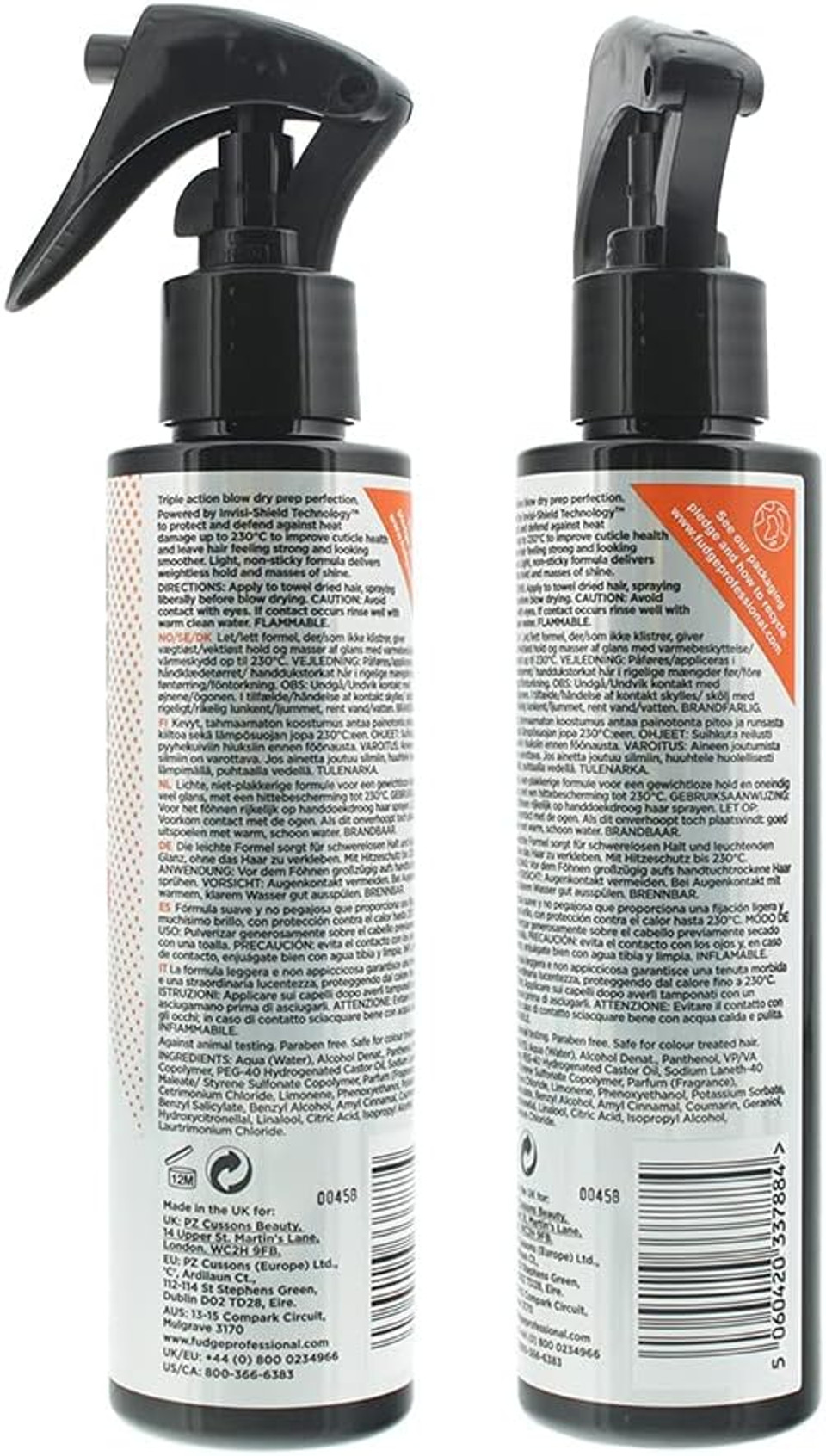 Fudge Professional Blow-Dry Heat Protection Primer, 150 ml Fudge Professional Blow-Dry Heat Protection Primer, 150 ml