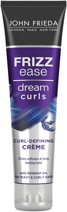 John Frieda Frizz Ease Dream Curls Defining Crème 150ml, Smoothing, Hydrating And Defining Cream Curly And Wavy Hair (Pack of 2)