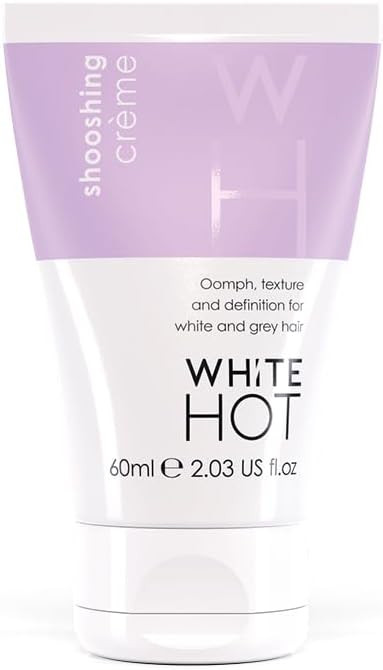 White Hot Shooshing Créme, light and moussy, define curls, boost style and raise the volume