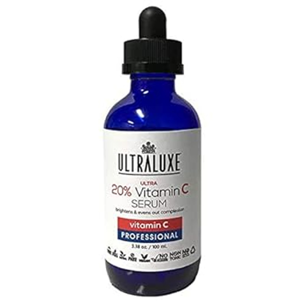 Ultraluxe Skin Care Anti-Aging 20% Vitamin C Serum 1Oz