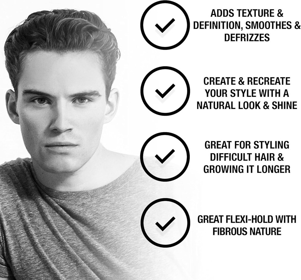 men-ü CREATE AND SHAPE 100ml  Adds texture and definition, smoothes and defrizzes. Hair putty with medium hold and medium shine. 100ml
