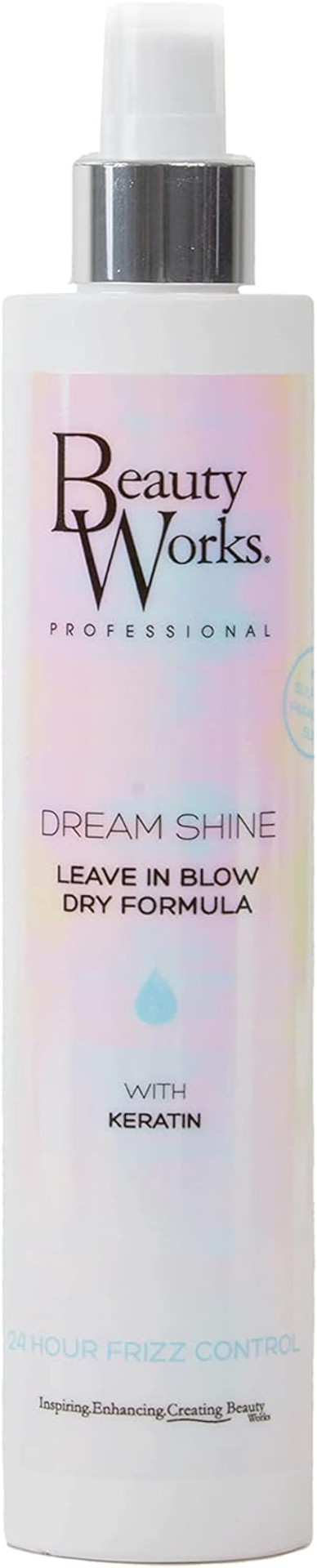 Beauty Works Dream Shine 300ml Leave-In Blow Dry Anti-Frizz Anti-Humidity Spray