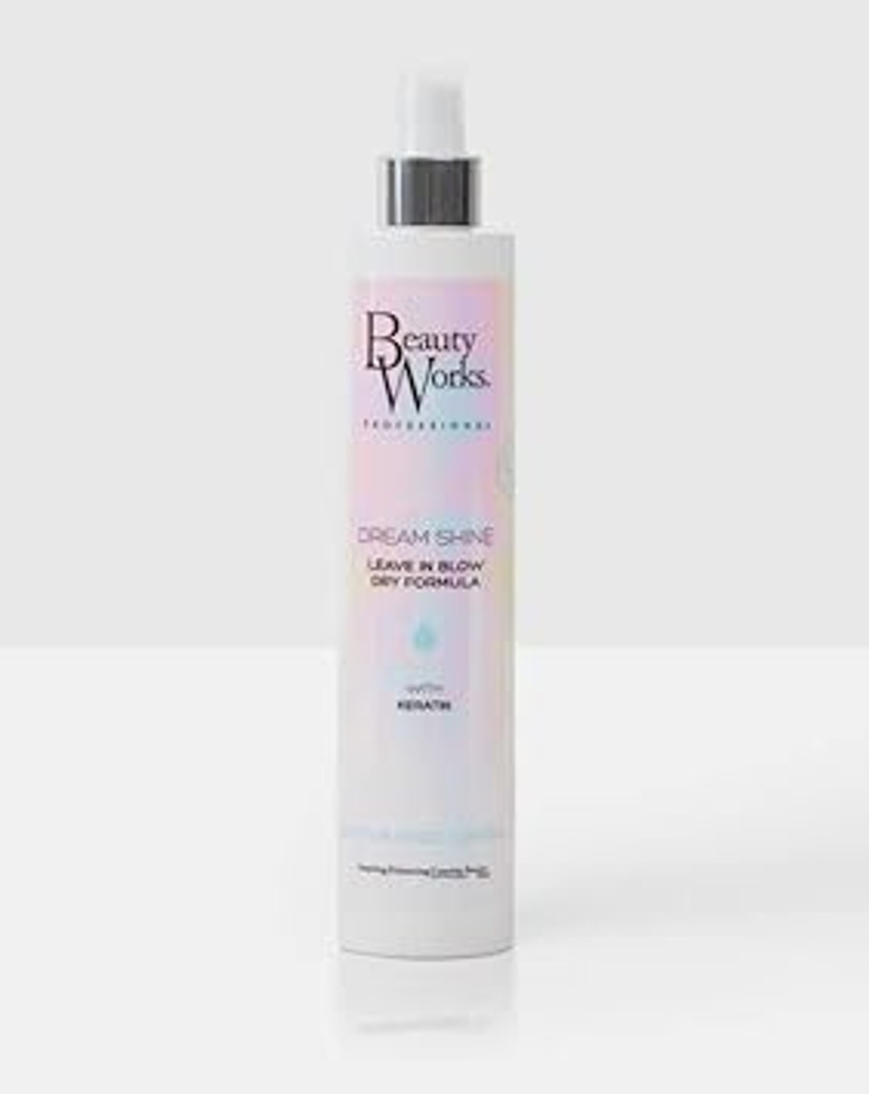 Beauty Works Dream Shine 300ml Leave-In Blow Dry Anti-Frizz Anti-Humidity Spray