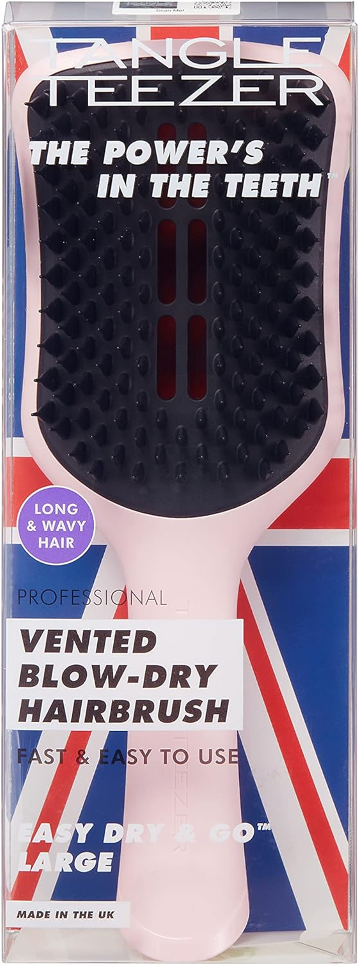 Tangle Teezer | Easy Dry & Go Vented Hairbrush for Wet Hair | Long & Wavy Hair | Adds Volume, Smoothness and Shine | Vented Brush Reduces Blow Dry Time | Lilac Cloud Tangle Teezer | Easy Dry & Go Vented Hairbrush for Wet Hair | Long & Wavy Hair | Adds Volume, Smoothness and Shine | Vented Brush Reduces Blow Dry Time | Lilac Cloud