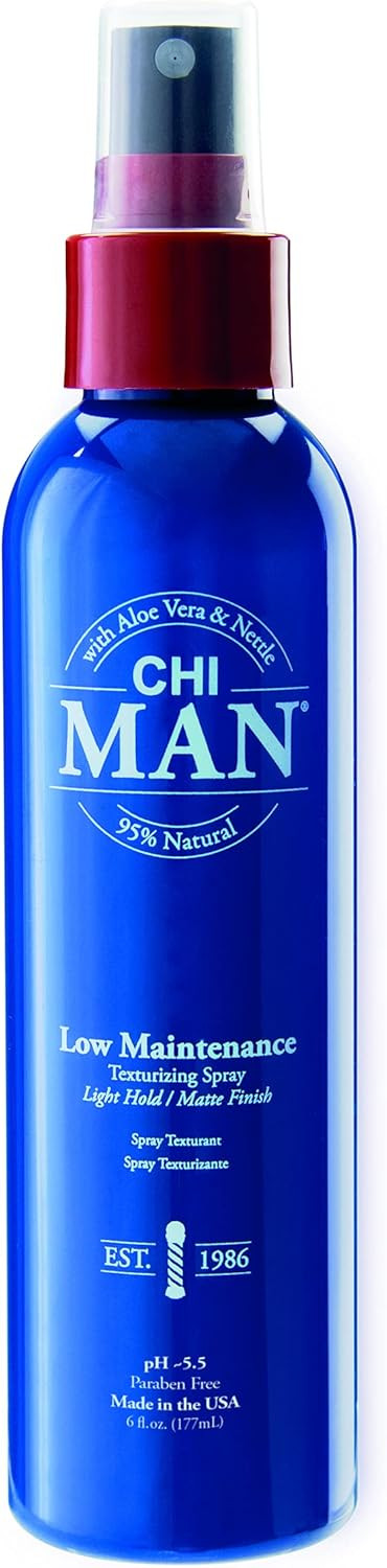 CHI Man Low Maintenance Texturizing Spray, 177 ml Clear