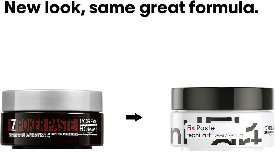 L'Oreal Professionnel Tecni.art Fix Paste Natural Finish Fix Paste for Effortless Looks, 75 ml L'Oreal Professionnel Tecni.art Fix Paste Natural Finish Fix Paste for Effortless Looks, 75 ml