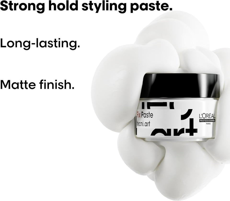 L'Oreal Professionnel Tecni.art Fix Paste Natural Finish Fix Paste for Effortless Looks, 75 ml L'Oreal Professionnel Tecni.art Fix Paste Natural Finish Fix Paste for Effortless Looks, 75 ml