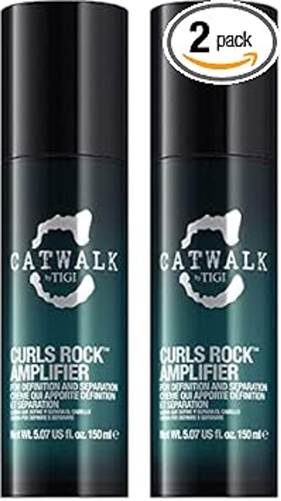 Catwalk by TIGI - Curls Rock Amplifier Curly Hair Cream - For Enhanced Curls - 150 ml (Pack of 2) Catwalk by TIGI - Curls Rock Amplifier Curly Hair Cream - For Enhanced Curls - 150 ml (Pack of 2)