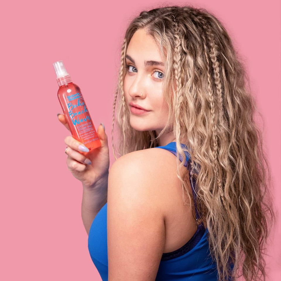 Umberto Giannini Boho Beach Jelly Scrunching Jelly, 200 ml & Beach Waves Boho Texture Spray 200ml Styling Duo