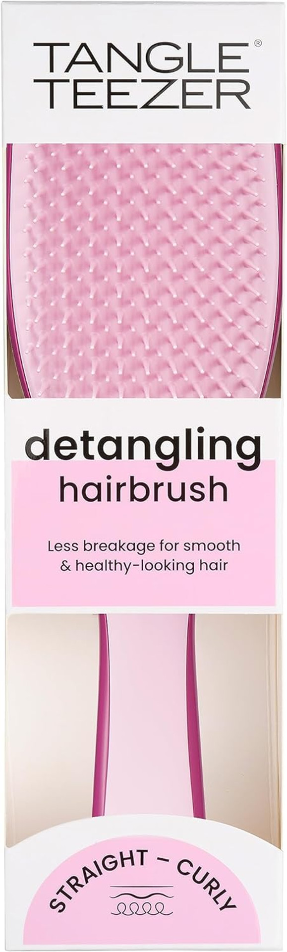 Tangle Teezer The Ultimate Detangler Hairbrush | For Wet & Dry Hair | Detangles All Hair Types | Reduces Breakage, Eliminates Knots | Two-Tiered Teeth & Comfortable Handle |Sweet Lavender Tangle Teezer The Ultimate Detangler Hairbrush | For Wet & Dry Hair | Detangles All Hair Types | Reduces Breakage, Eliminates Knots | Two-Tiered Teeth & Comfortable Handle |Sweet Lavender