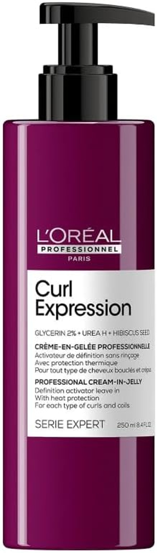 L'Oréal Professionnel Caring Reviving Spray, For Curly & Coily Hair, With Glycerin, Urea H and Hibiscus Seed Extract, Serie Expert Curl Expression, 190 ml L'Oréal Professionnel Caring Reviving Spray, For Curly & Coily Hair, With Glycerin, Urea H and Hibiscus Seed Extract, Serie Expert Curl Expression, 190 ml