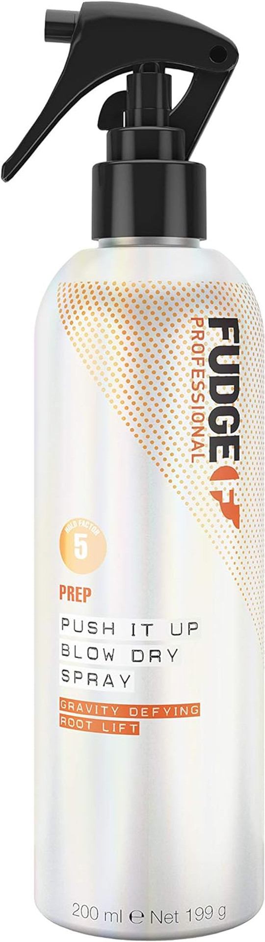 Fudge Professional Push It Up Blow Dry Spray, Volumizing Hair Spray, Eliminates Frizz and Flyaways, with Keratin, 200 ml Fudge Professional Push It Up Blow Dry Spray, Volumizing Hair Spray, Eliminates Frizz and Flyaways, with Keratin, 200 ml