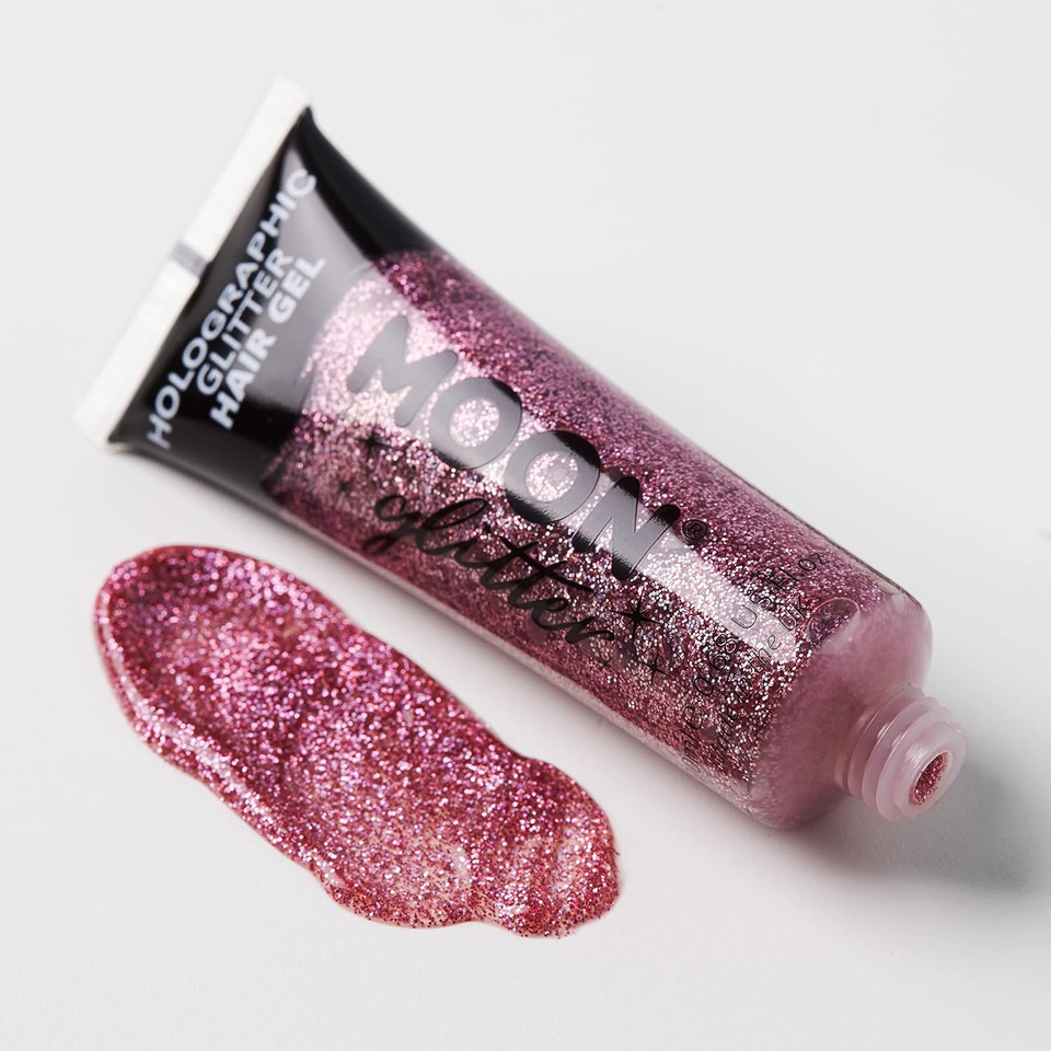 Moon Glitter - Holographic Glitter Hair Gel - 20ml (Set of 6)