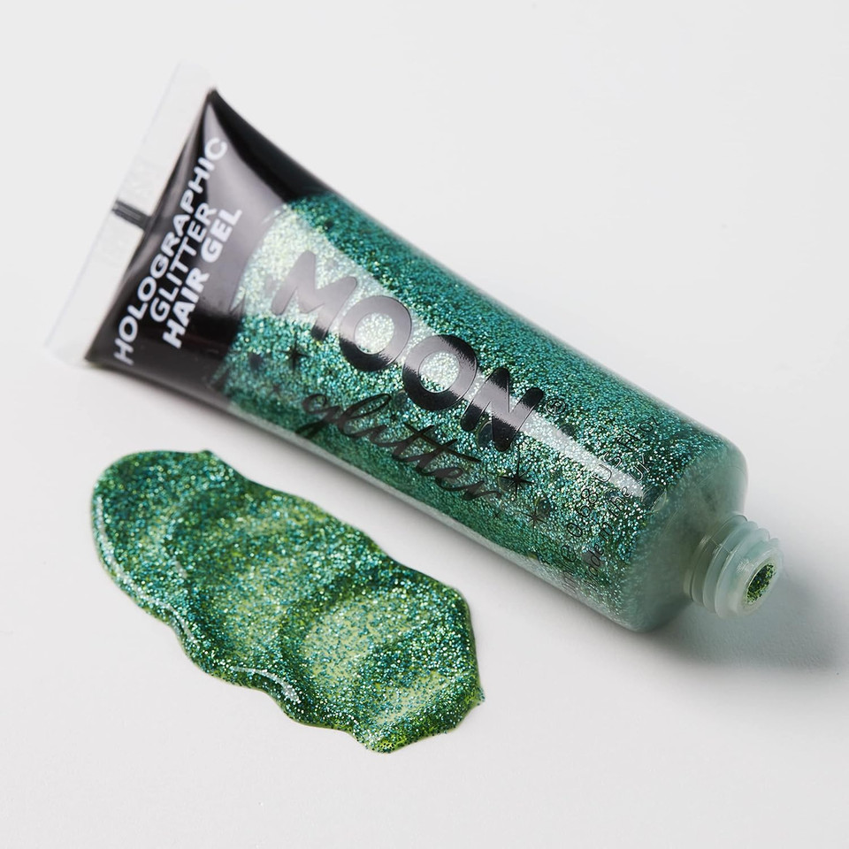 Moon Glitter - Holographic Glitter Hair Gel - 20ml (Set of 6)