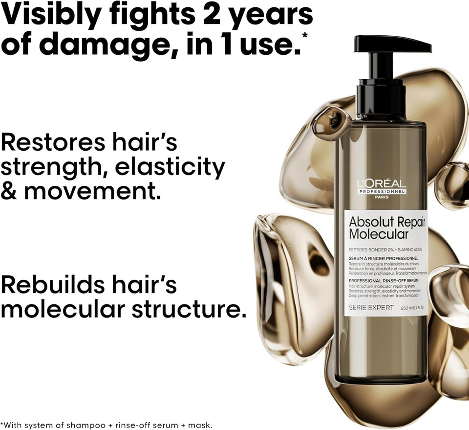 L'Oreal Professionnel Paris Serie Expert Absolut Repair Molecular Liquid Conditioner 250ml