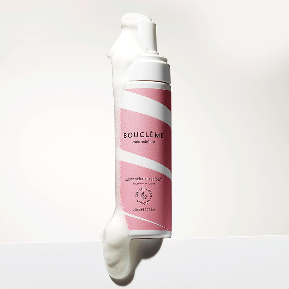 Bouclème - Super Volumising Foam - Styling Foam for Curly Hair - 98% Naturally Derived Ingredients and Vegan - 200ml Bouclème - Super Volumising Foam - Styling Foam for Curly Hair - 98% Naturally Derived Ingredients and Vegan - 200ml