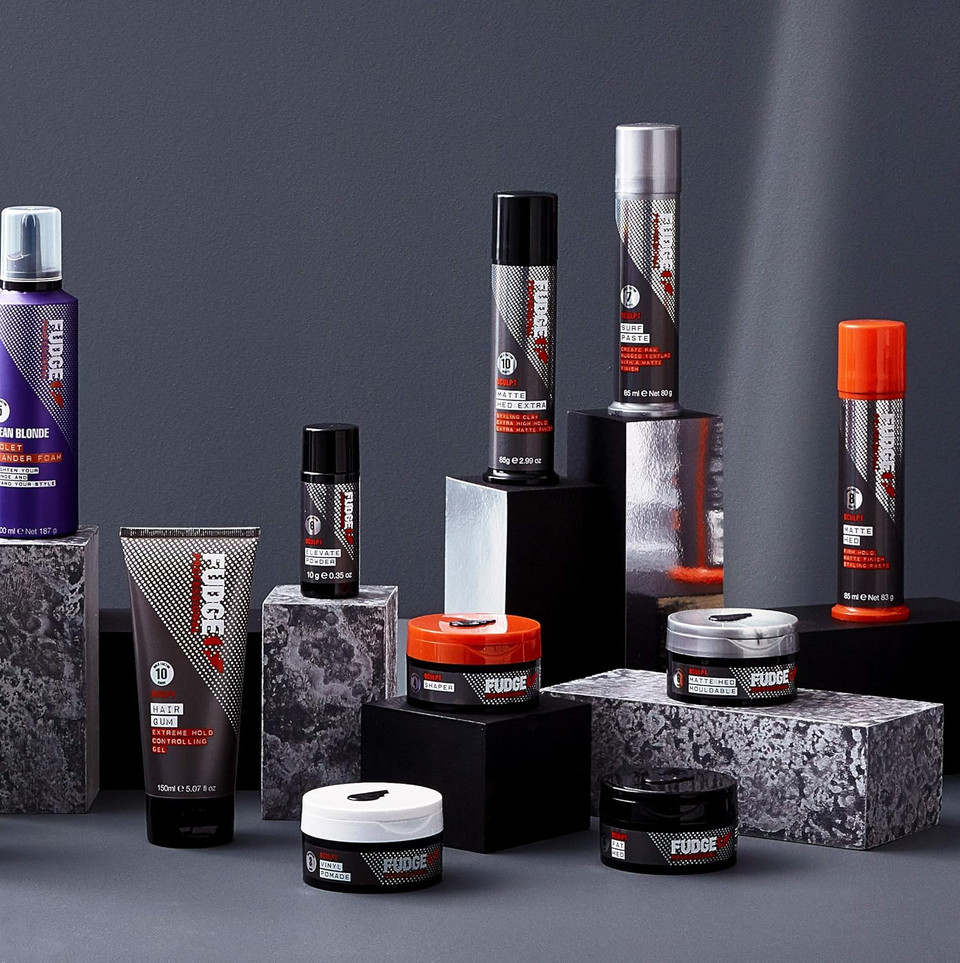 Fudge Professional Fat Hed, Medium Hold Styling Cream, Lightweight and Texturizing, 75 g