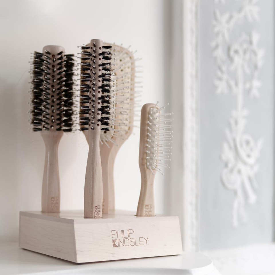 Philip Kingsley | Vented Grooming Hair Brush | For Blow Drying and Styling | Anti-Static, Root Lifting Hair Brush | Hair Styling Appliances for Women and Men