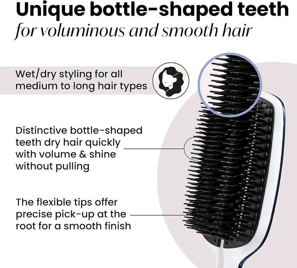 Tangle Teezer | The Smoothing Tool for Medium & Long Hair | Adds Volume and Bounce | Full Size
