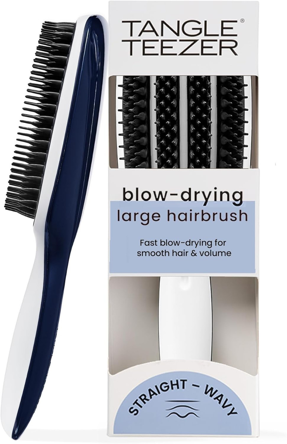 Tangle Teezer | The Smoothing Tool for Medium & Long Hair | Adds Volume and Bounce | Full Size