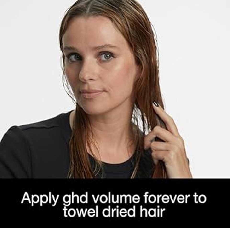 ghd Volume Forever  Volumising Blow Dry Cream, For 24hr Long-Lasting Results with More Bounce, Lightweight & Conditioning Formula for Superior Control and Heat Protection, 100ml ghd Volume Forever  Volumising Blow Dry Cream, For 24hr Long-Lasting Results with More Bounce, Lightweight & Conditioning Formula for Superior Control and Heat Protection, 100ml
