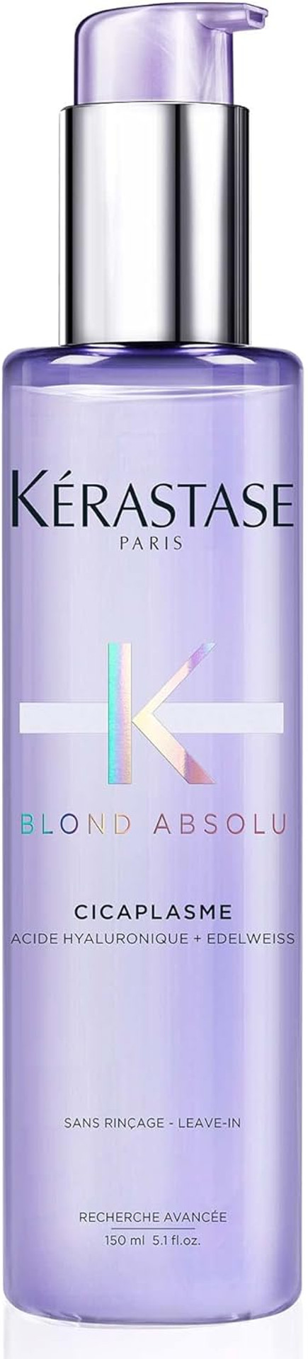 Kérastase Blond Absolu, Fortifying Heat Protecting Serum, For Lightened and Highlighted Hair, With Hyaluronic Acid and Edelweiss Flower, Cicaplasme, 250 ml Kérastase Blond Absolu, Fortifying Heat Protecting Serum, For Lightened and Highlighted Hair, With Hyaluronic Acid and Edelweiss Flower, Cicaplasme, 250 ml