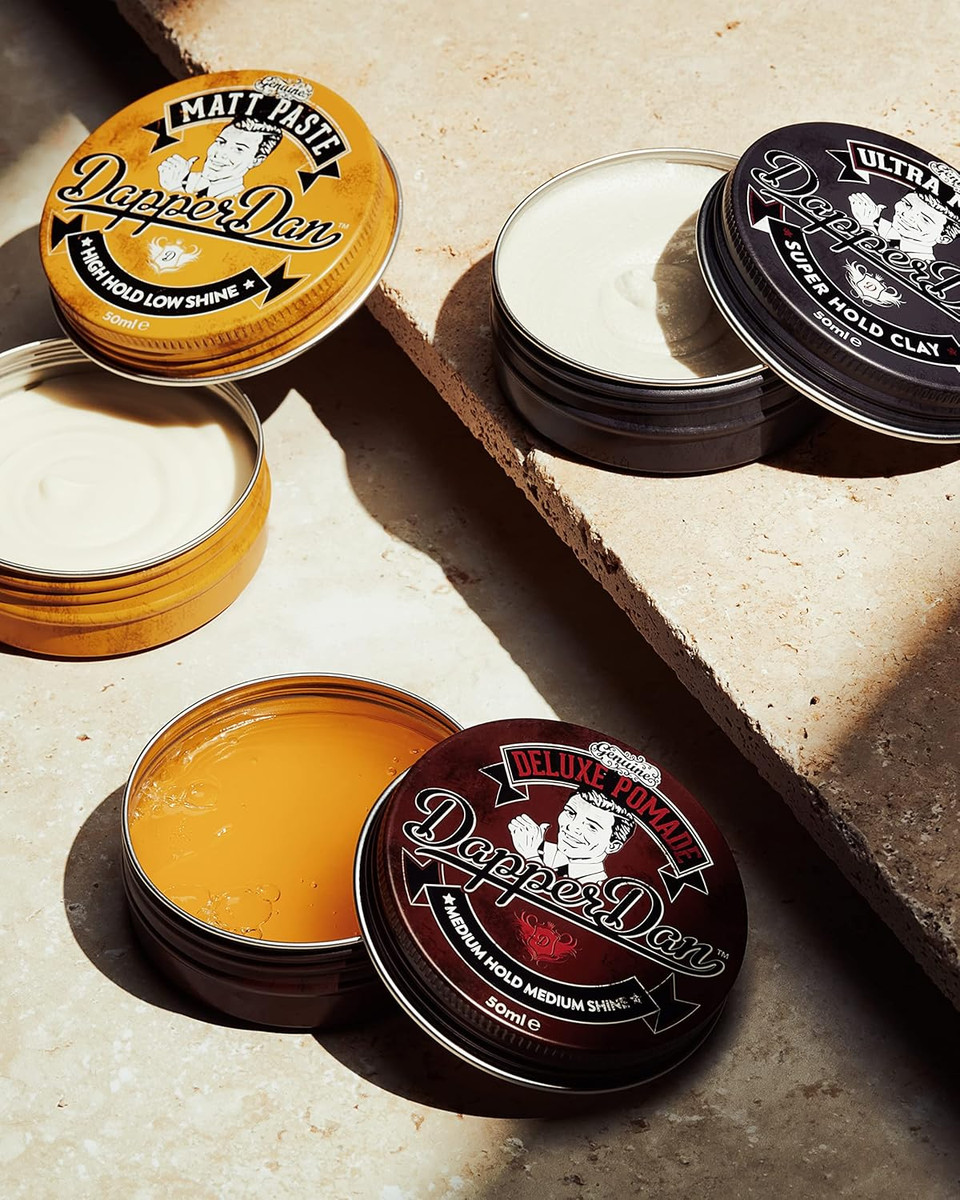 Dapper Dan Ultra Matte Hair Clay, Super Hold Hair Clay for Men, Long Lasting, Extra Strong Clay with Easy Application, Gently Fragranced, 1 x 50ml Dapper Dan Ultra Matte Hair Clay, Super Hold Hair Clay for Men, Long Lasting, Extra Strong Clay with Easy Application, Gently Fragranced, 1 x 50ml