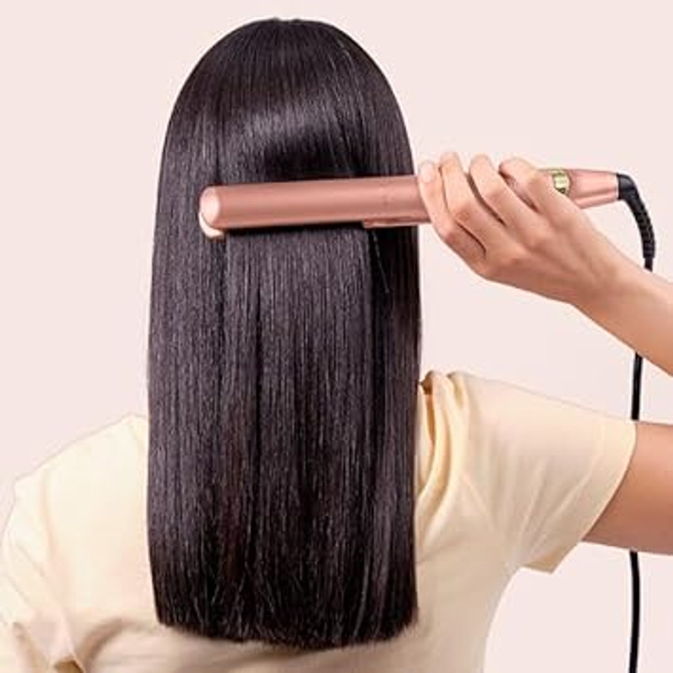 BaByliss Rose Gold Hair Straighteners - Ceramic Plates for Smooth Styling, Multi-voltage Worldwide use, Ultra-fast 15 Second Heat Up, 3 Heat Settings Up To 235°C, 2598BU BaByliss Rose Gold Hair Straighteners - Ceramic Plates for Smooth Styling, Multi-voltage Worldwide use, Ultra-fast 15 Second Heat Up, 3 Heat Settings Up To 235°C, 2598BU