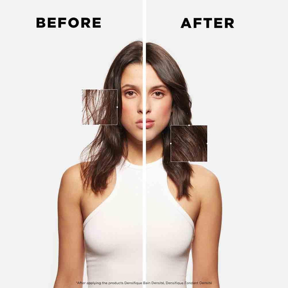 Kérastase Densifique Femme, Thickening & Strengthening Styling Mousse, For Thinning Hair, With Hyaluronic Acid, Gluco Peptide & Ceramides, Densifique Densimorphose, 150ml