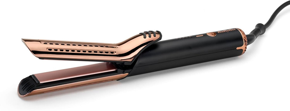 BaByliss Curl Styler Lustre Hair Curler, Ceramic Titanium 38mm Curling Tongs for Long and Short Hair Styling BaByliss Curl Styler Lustre Hair Curler, Ceramic Titanium 38mm Curling Tongs for Long and Short Hair Styling
