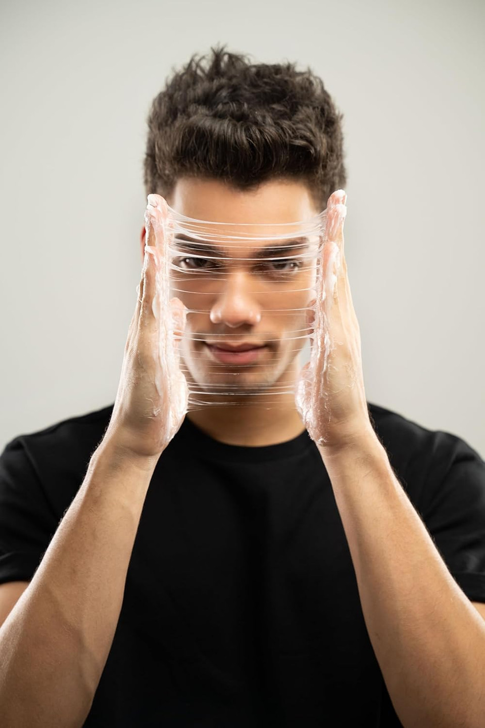 GUMMY HAIR STYLING WAX BRIGHT FINISH MELON SCENT POMADE WATER BASED 150ML x 10 TUBS