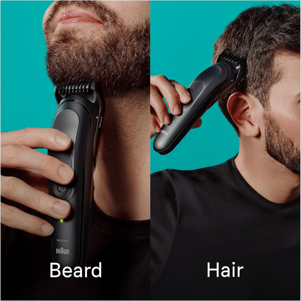 Braun All-in-One Style Kit Series 7 MGK7470, Beard Trimmer Men Rechargeable, 16-in-1 Kit for Beard, Hair, Manscaping & More, Hair Clippers Men Cordless, Mens Shaver and Beard Trimmer, Black Braun All-in-One Style Kit Series 7 MGK7470, Beard Trimmer Men Rechargeable, 16-in-1 Kit for Beard, Hair, Manscaping & More, Hair Clippers Men Cordless, Mens Shaver and Beard Trimmer, Black