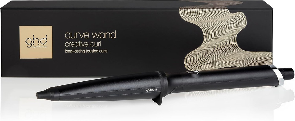 ghd Curve Creative Curl Wand - Unique 28 mm  23 mm Tapered Barrel, Ultra-Zone Technology