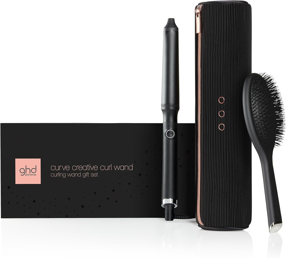 ghd Curve Creative Curl Wand - Unique 28 mm  23 mm Tapered Barrel, Ultra-Zone Technology