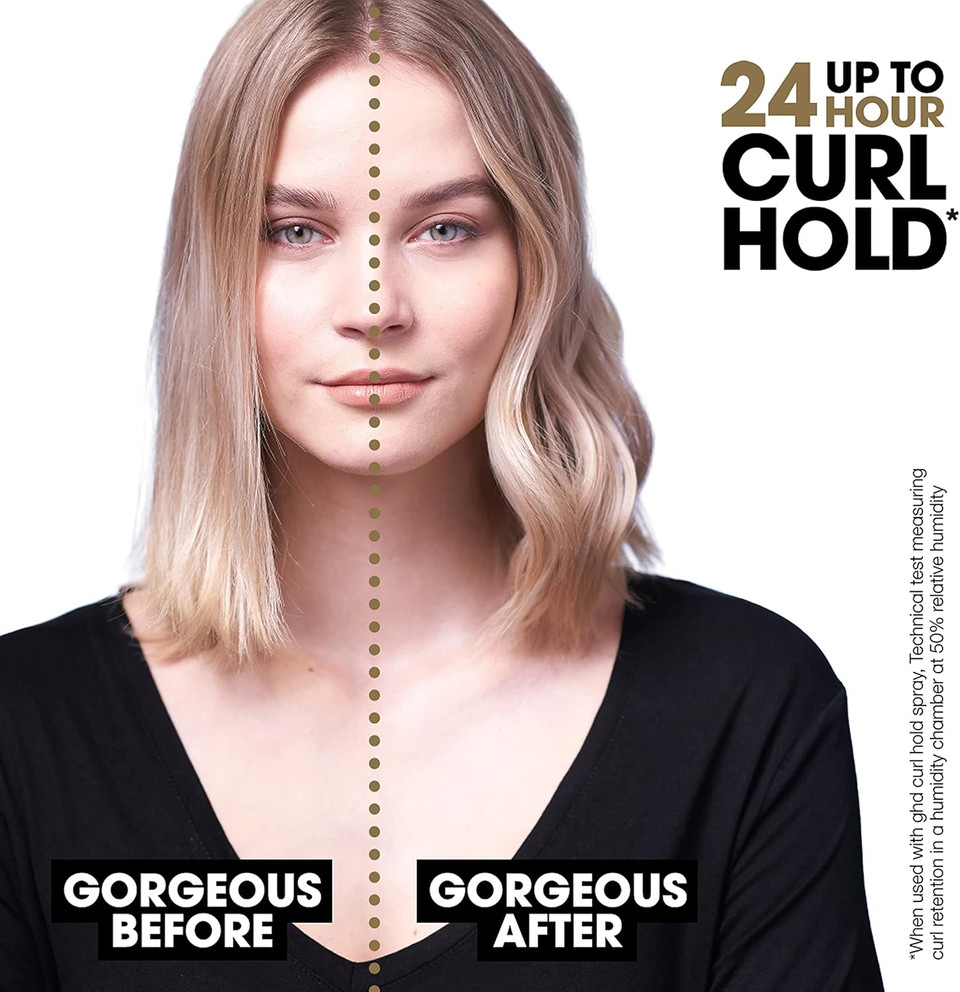 ghd Curve® Classic Wave Wand, 38mm - 26mm Oval Shaped Barrel, for Long-lasting Undone Texture or Glamourous Hollywood Waves, Optimum Styling Temp 185ºC, Protective Cool Tip, Auto Sleep Mode Black ghd Curve® Classic Wave Wand, 38mm - 26mm Oval Shaped Barrel, for Long-lasting Undone Texture or Glamourous Hollywood Waves, Optimum Styling Temp 185ºC, Protective Cool Tip, Auto Sleep Mode Black