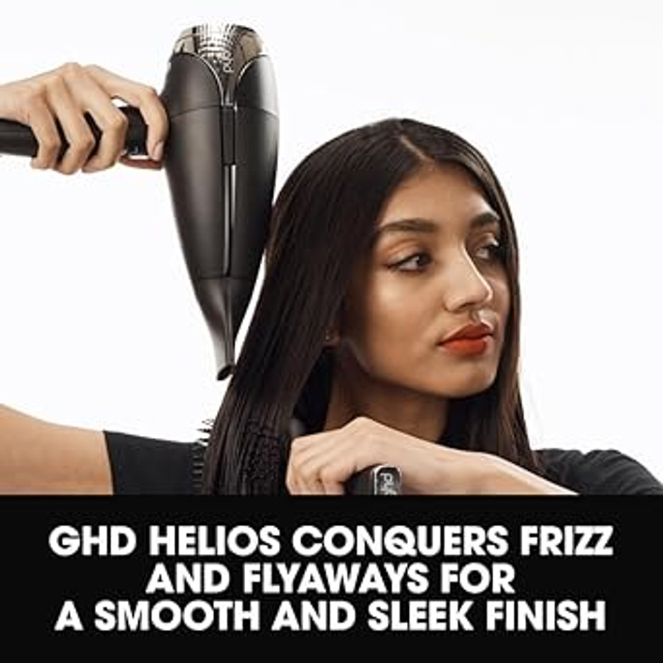 ghd Helios Professional Hair Dryer - Lightweight, Fast Styling, Ultimate Styling Control - for All Hair Types (UK Plug)