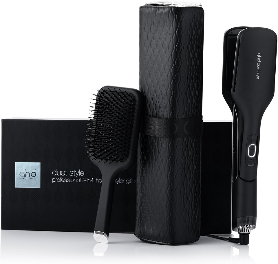 ghd Duet Style 2-in-1 Hot Air Styler - Wet to Styled with No Heat Damage, Frizz-Free Hair, More Shine - for All Hair Types (UK Plug)