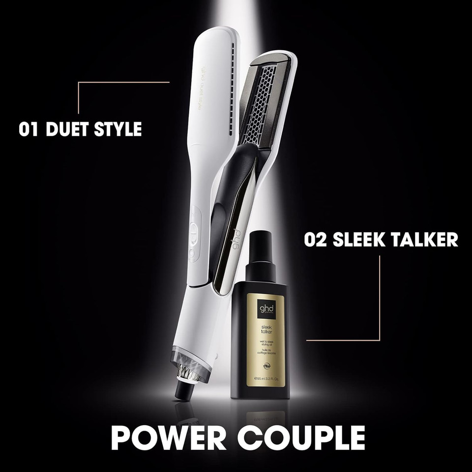 ghd Duet Style 2-in-1 Hot Air Styler - Wet to Styled with No Heat Damage, Frizz-Free Hair, More Shine - for All Hair Types (UK Plug)