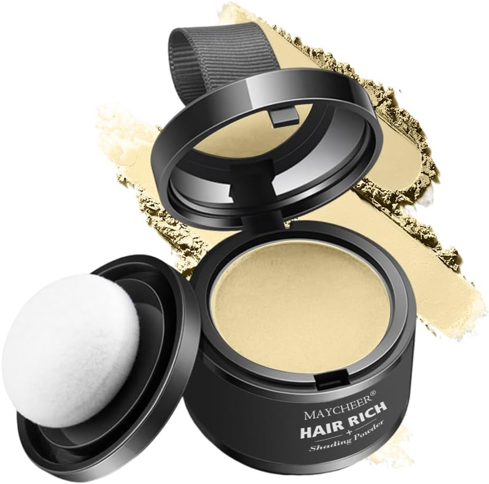 Hairline Powder, Hair Shadow, Hair Root Concealer, Hairline Shadow Cover Up Powder Use for Filling in Thinning Hair, Hair Root Concealer For Makeup for Men and Women (Beige) Hairline Powder, Hair Shadow, Hair Root Concealer, Hairline Shadow Cover Up Powder Use for Filling in Thinning Hair, Hair Root Concealer For Makeup for Men and Women (Beige)
