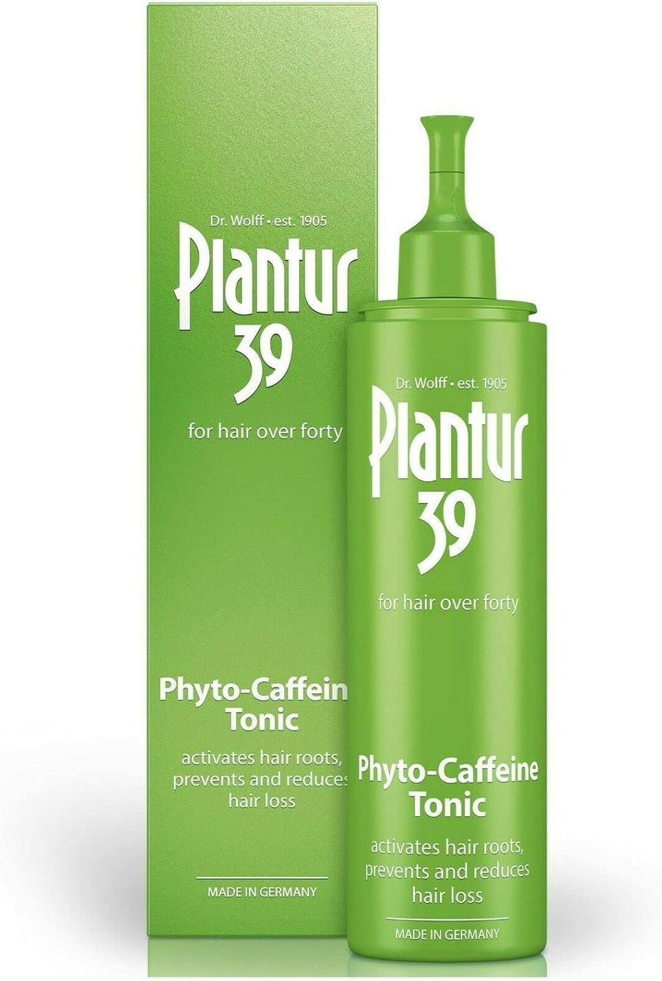 Plantur 39 Caffeine Tonic Prevents and Reduces Hair Loss 200ml | Support Hair Growth and Hair Thickening | Women Hair Care Made in Germany