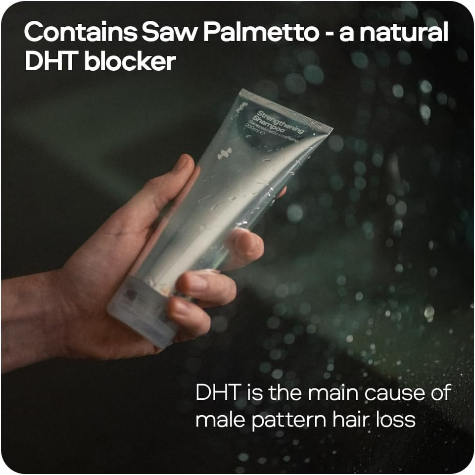 Sons Shampoo & Conditioner for Men. DHT-blocker, Hair Thickening and Anti-Dandruff With Caffeine. Tackles Hair Loss, Thinning & Dry Scalp. Promotes Hair Growth. 3 month Supply. Made in Europe