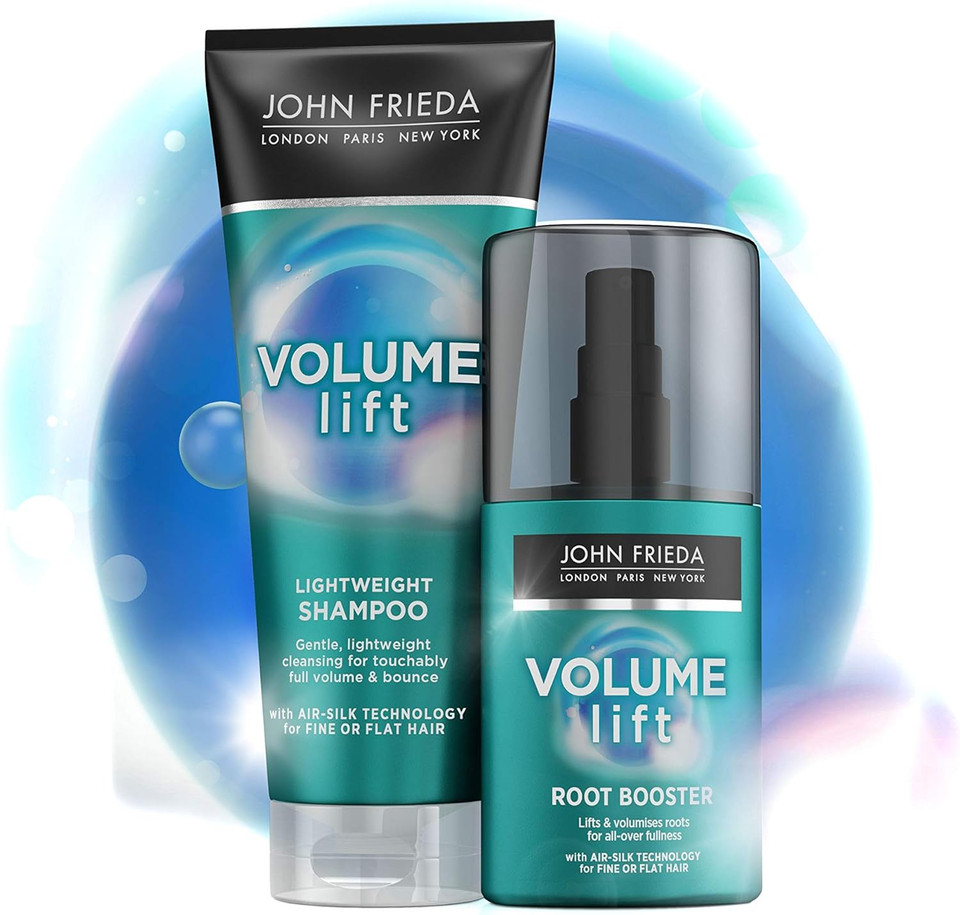 John Frieda Volume Lift Lightweight Conditioning Mist 200 ml, Leave-in Spray Detangling Conditioner for Flat Hair