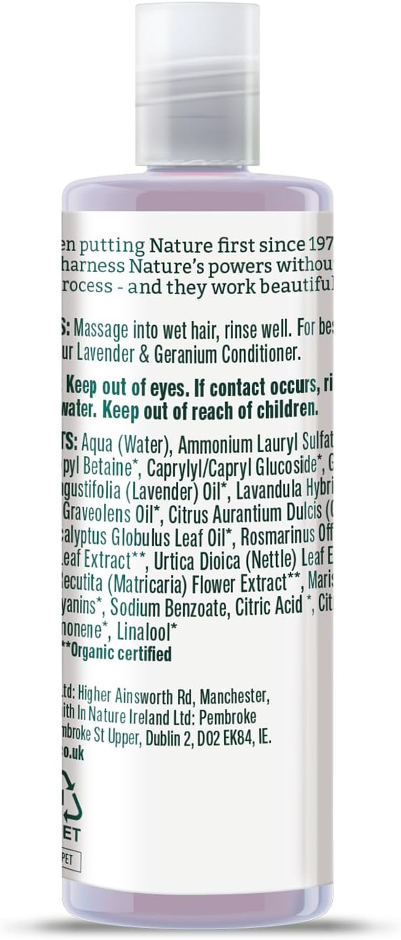 Faith In Nature 100ml Travel Size Lavender & Geranium Conditioner, Nourishing, Vegan & Cruelty Free, No SLS or Parabens, For Normal to Dry Hair (Pack of 2) Faith In Nature 100ml Travel Size Lavender & Geranium Conditioner, Nourishing, Vegan & Cruelty Free, No SLS or Parabens, For Normal to Dry Hair (Pack of 2)